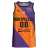 Maillot extérieur du Montpellier Basketball