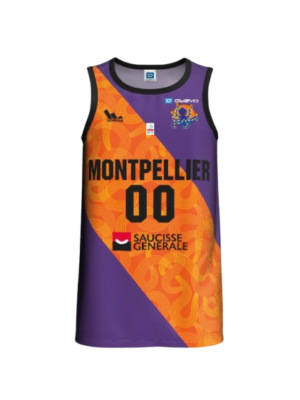 Maillot extérieur du Montpellier Basketball