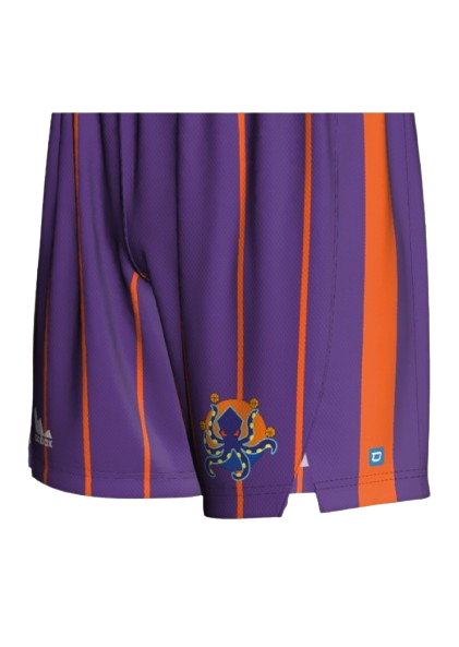 Short domicile du Montpellier Basketball zoomé vu de côté