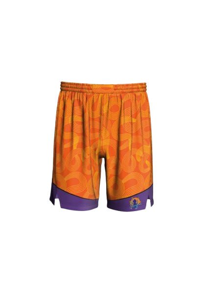 Short extérieur du Montpellier Basketball vu de face