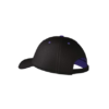 Casquette noire du Montpellier Basketball vu de côté et de dos