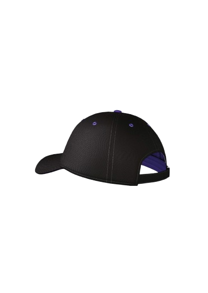 Casquette noire du Montpellier Basketball vu de côté et de dos