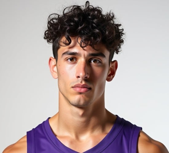Portrait de Dimitrios Karras, joueur du Montpellier Basketball, saison 2024-2025
