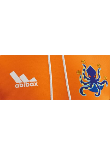 Hoodie_orange_face_zoom_2 Zoom sur les logos sur le hoodie orange du Montpellier Basketball